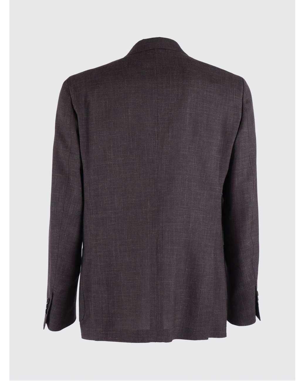 Lardini Gray Single-Breasted Blazer for men