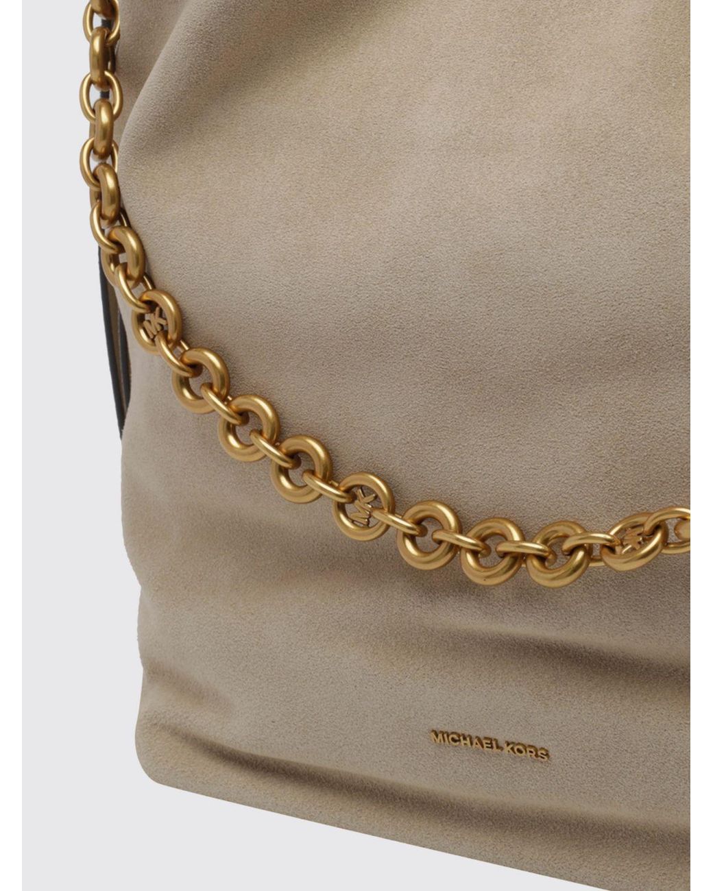Michael Kors Green Large Nolita Shoulder Bag