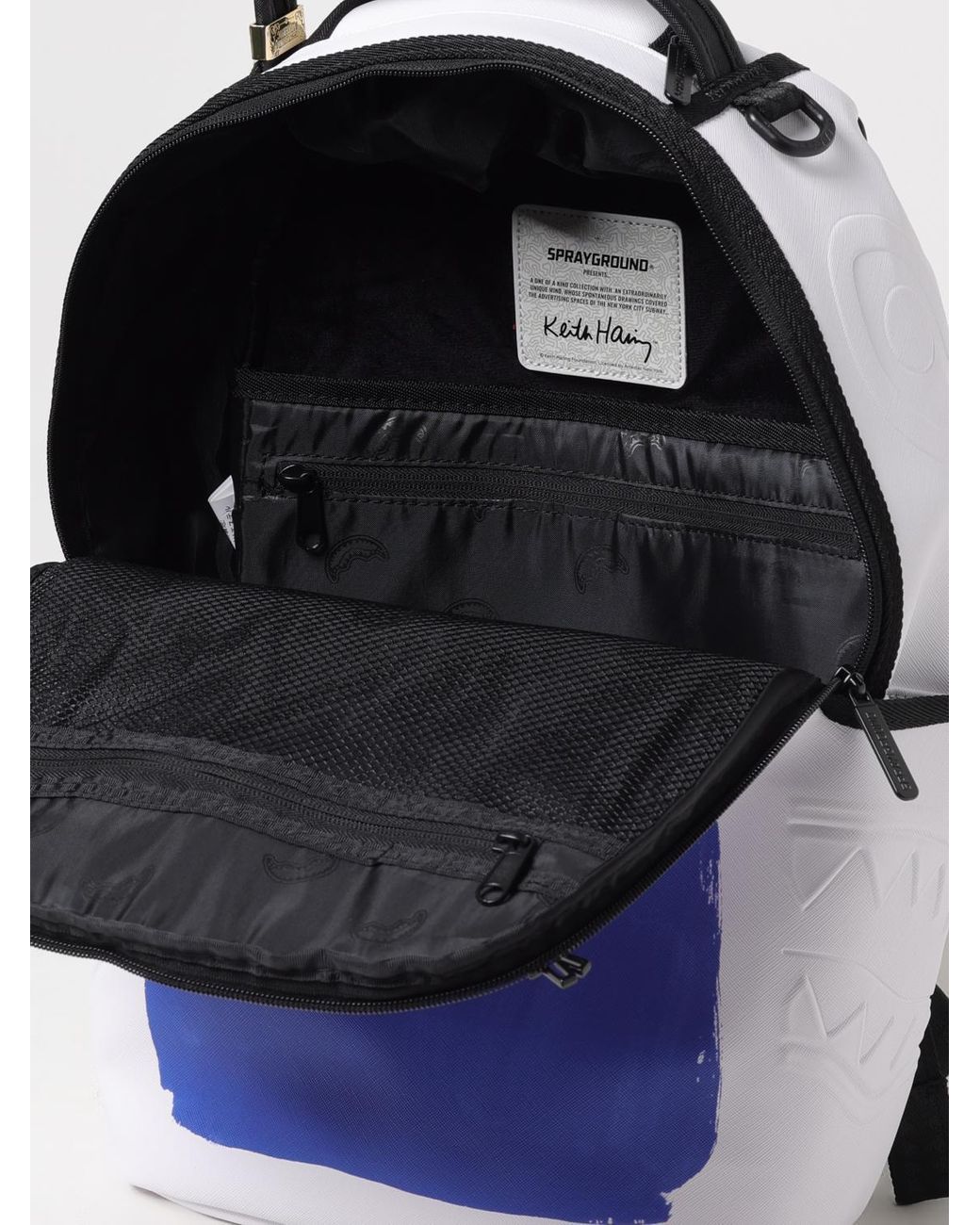 Sprayground Blue Big Purse Backpack for men