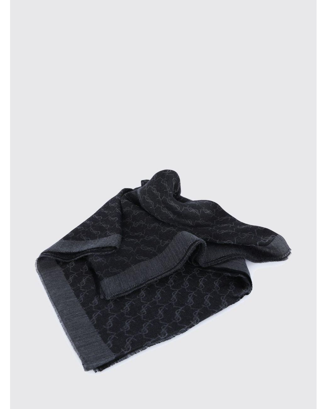Sciarpa di Saint Laurent in Black da Uomo