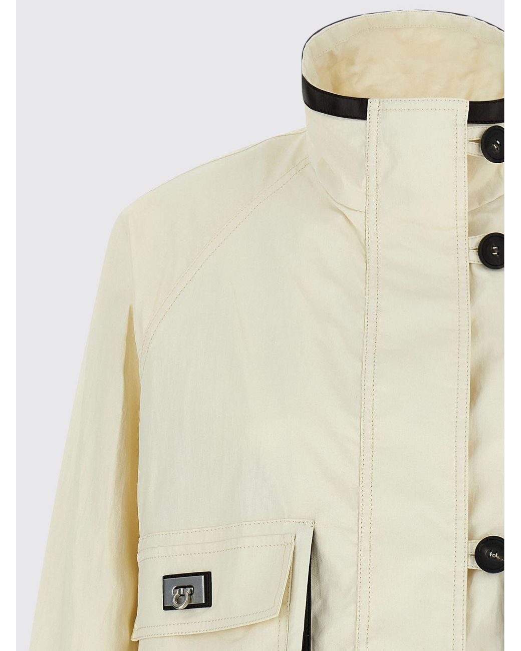 Ferragamo Natural Linen Jacket