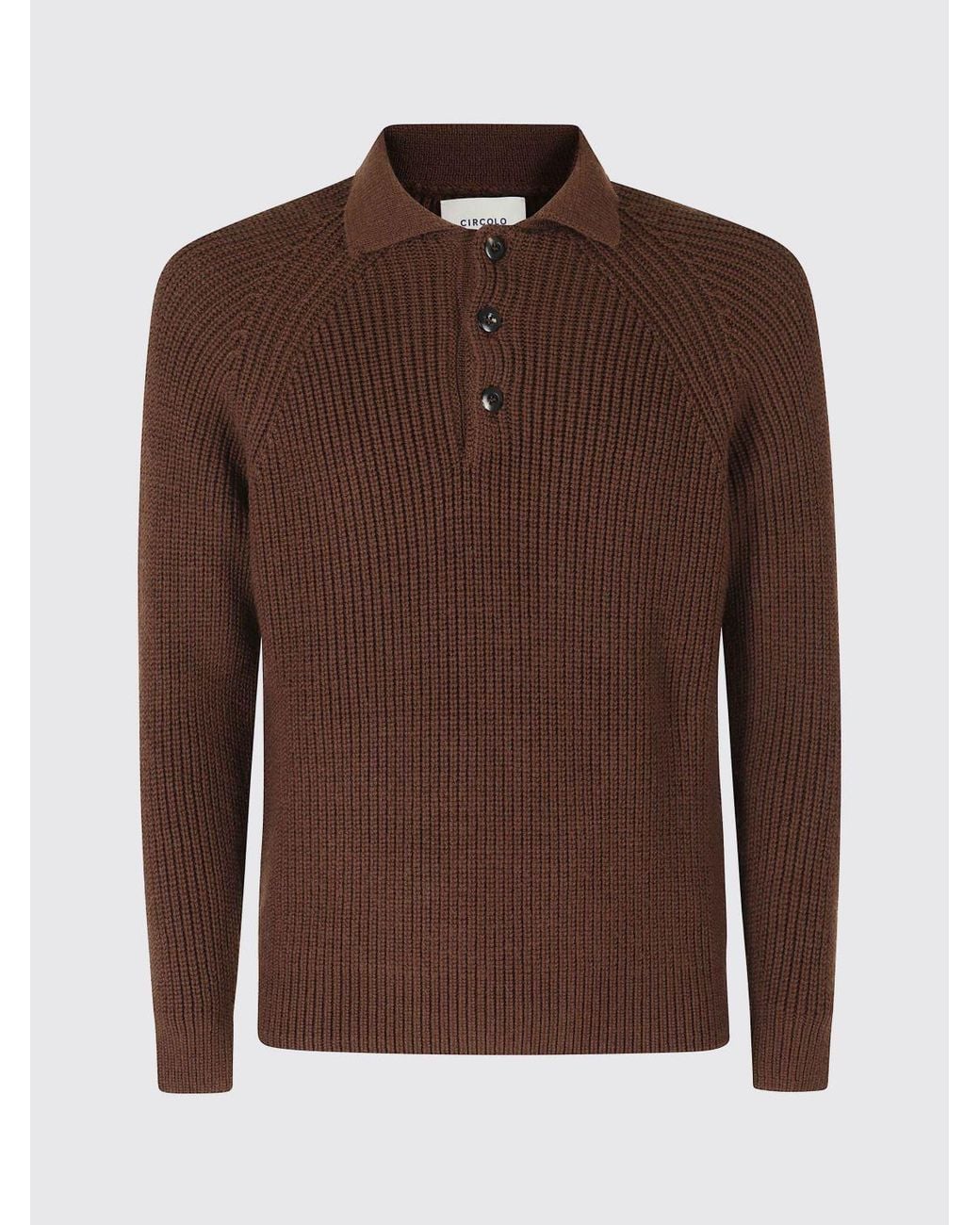 Circolo 1901 Brown Polo Shirt for men