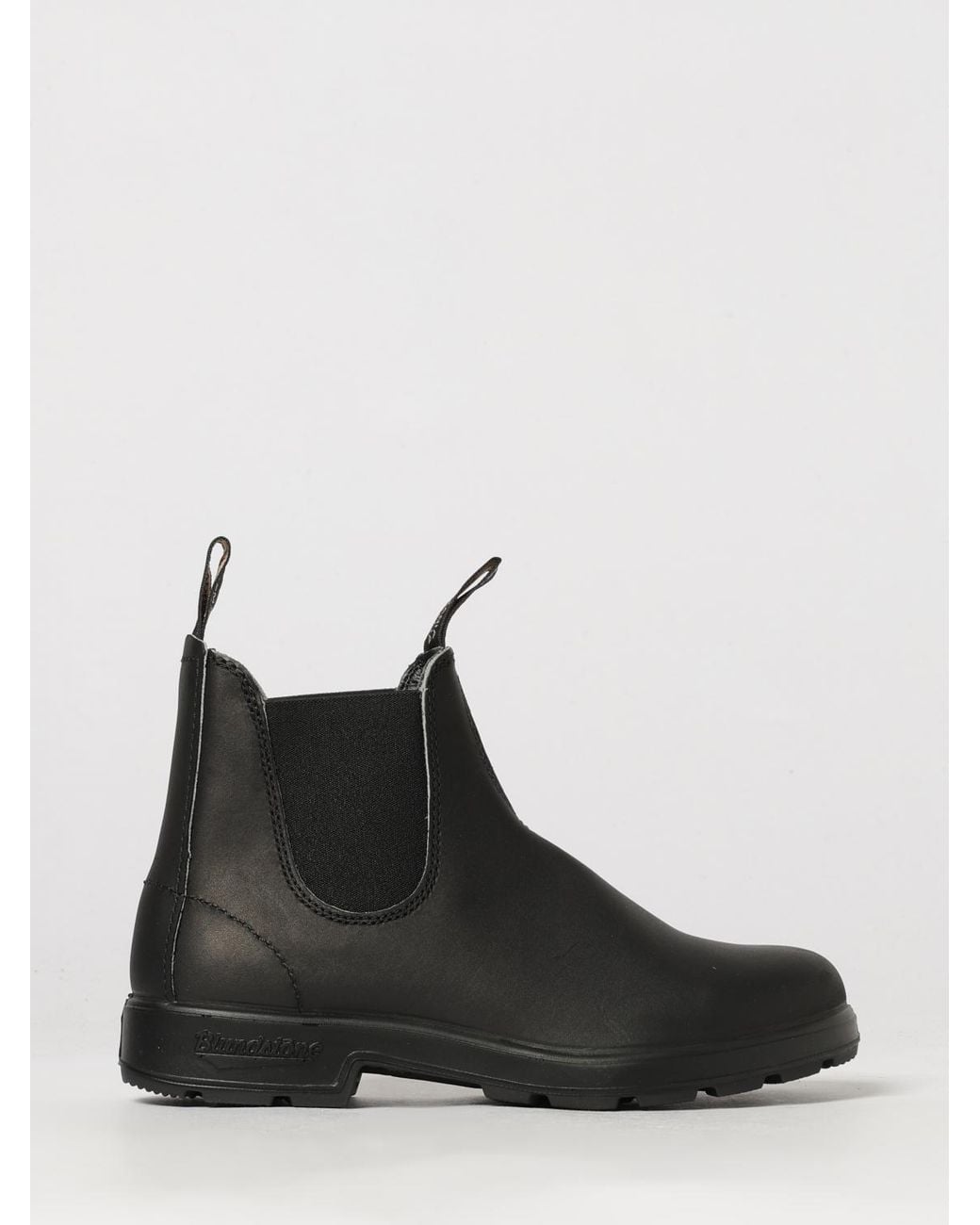 Blundstone Black Smooth Leather Chelsea Boots With Double Pull Tabs And A Tpu Sole for men