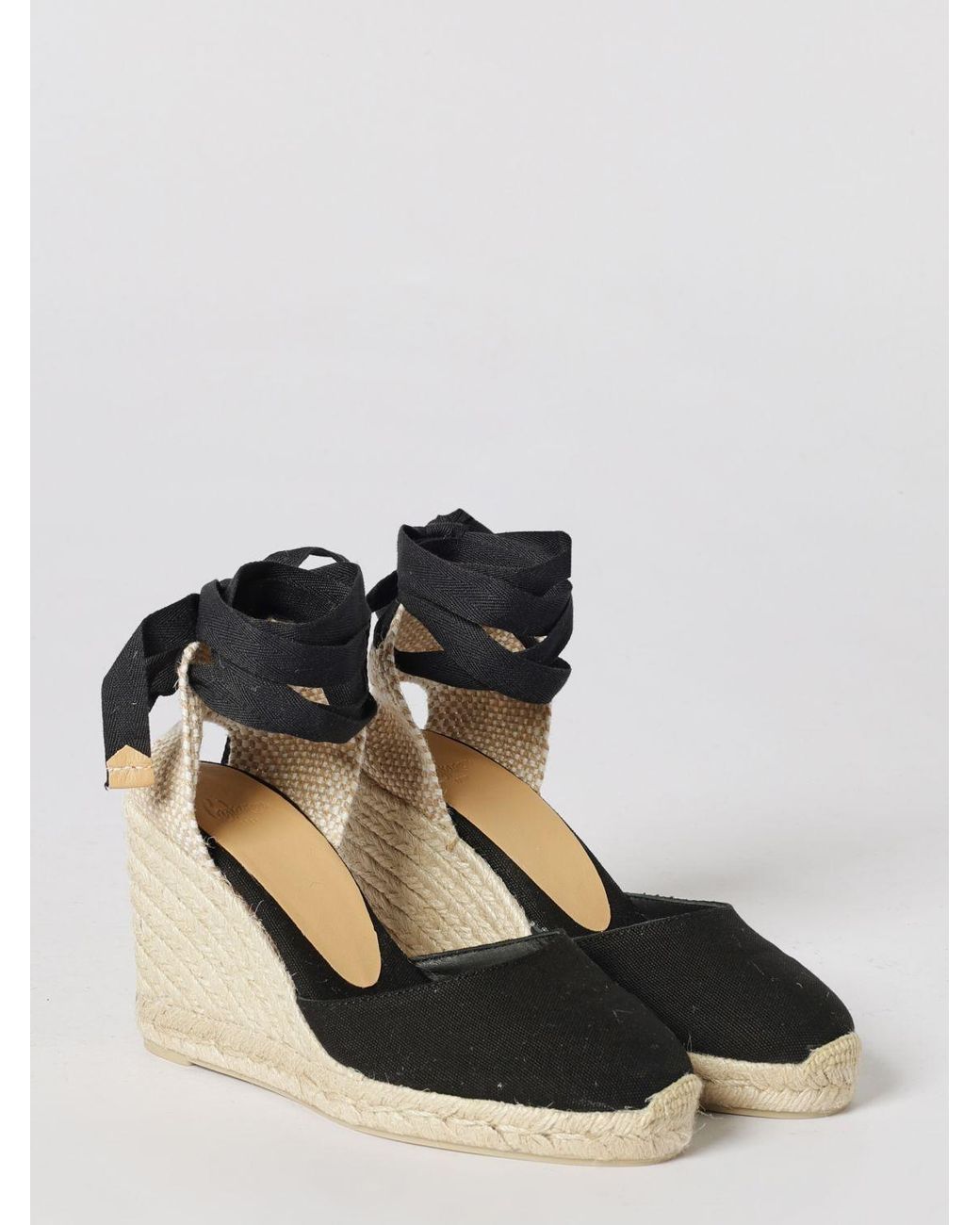 Castaner Black Carina Espadrilles Aus Baumwoll-Canvas
