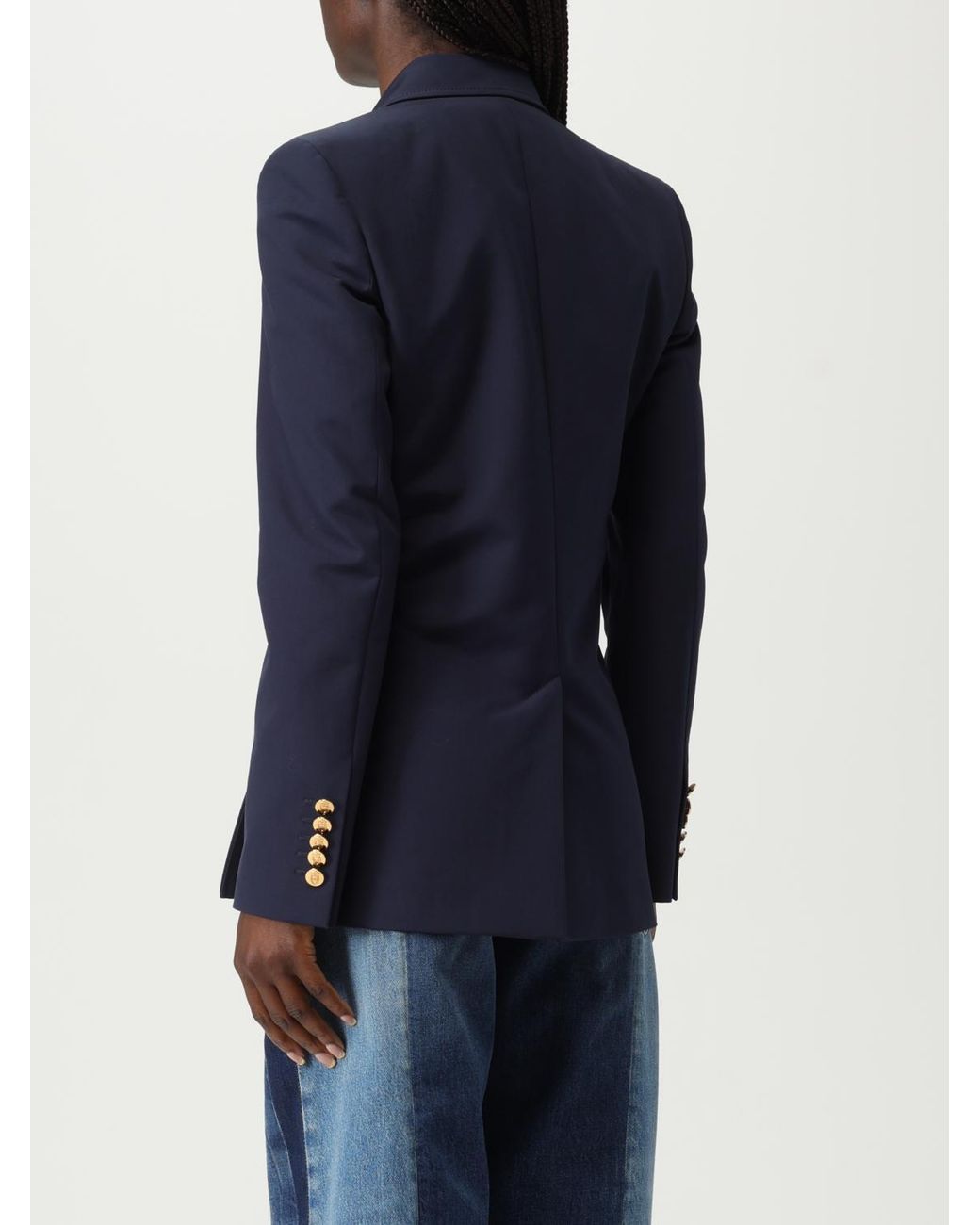 Gucci Blue Double Breasted Blazer