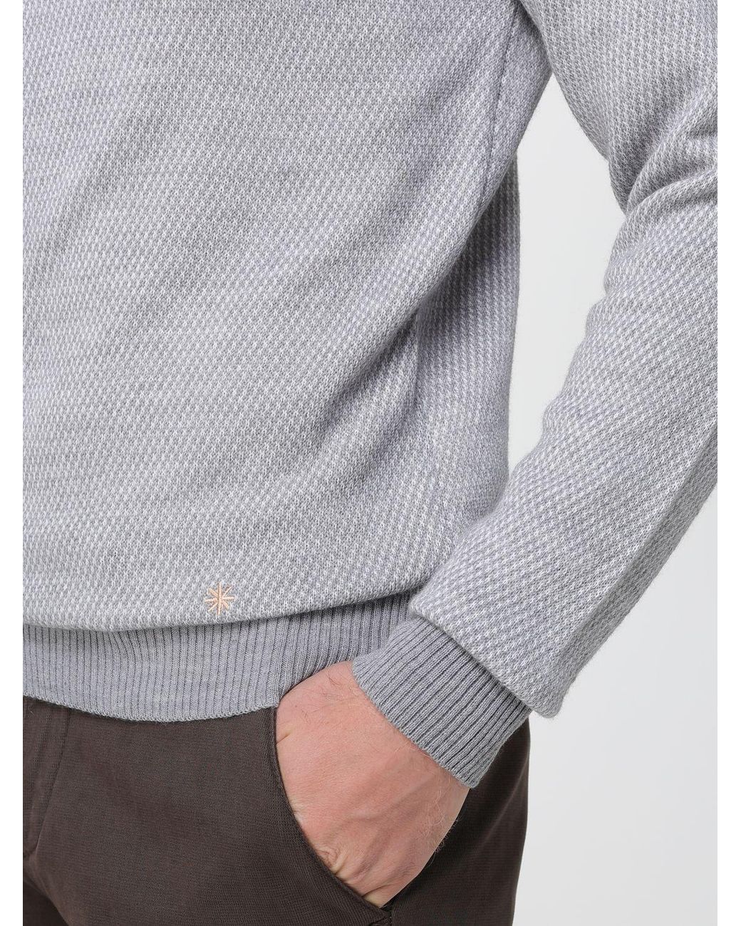 Manuel Ritz Gray Jumper for men