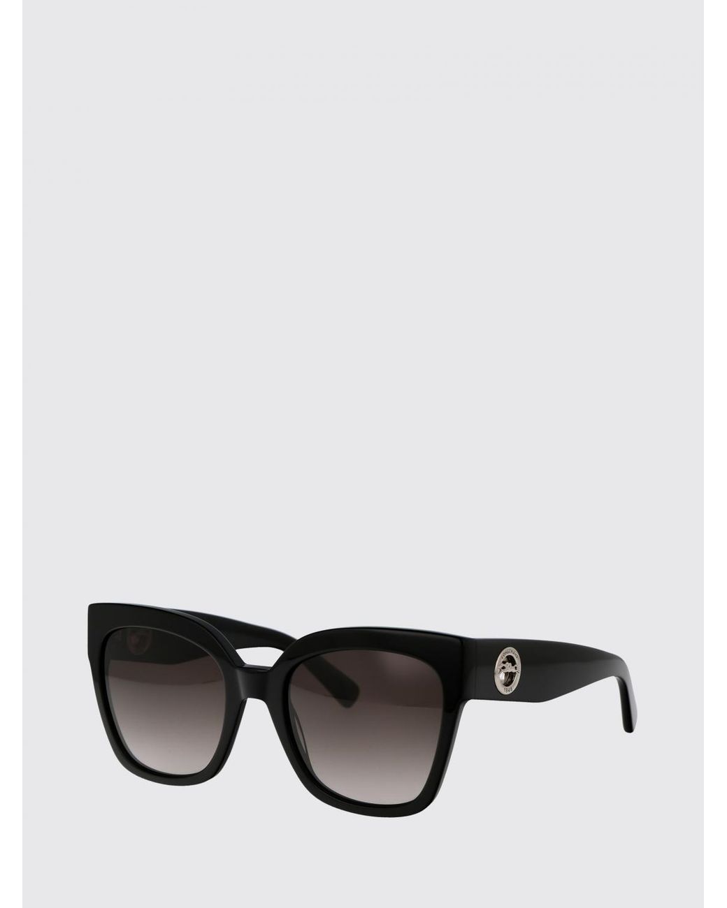 Longchamp Gray Oversized Cat-Eye Sunglasses