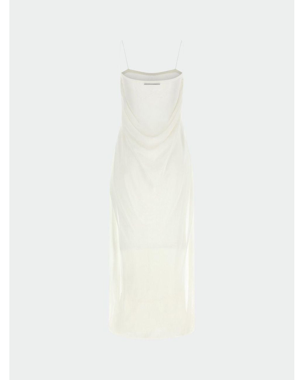 Jacquemus White Viscose Dress