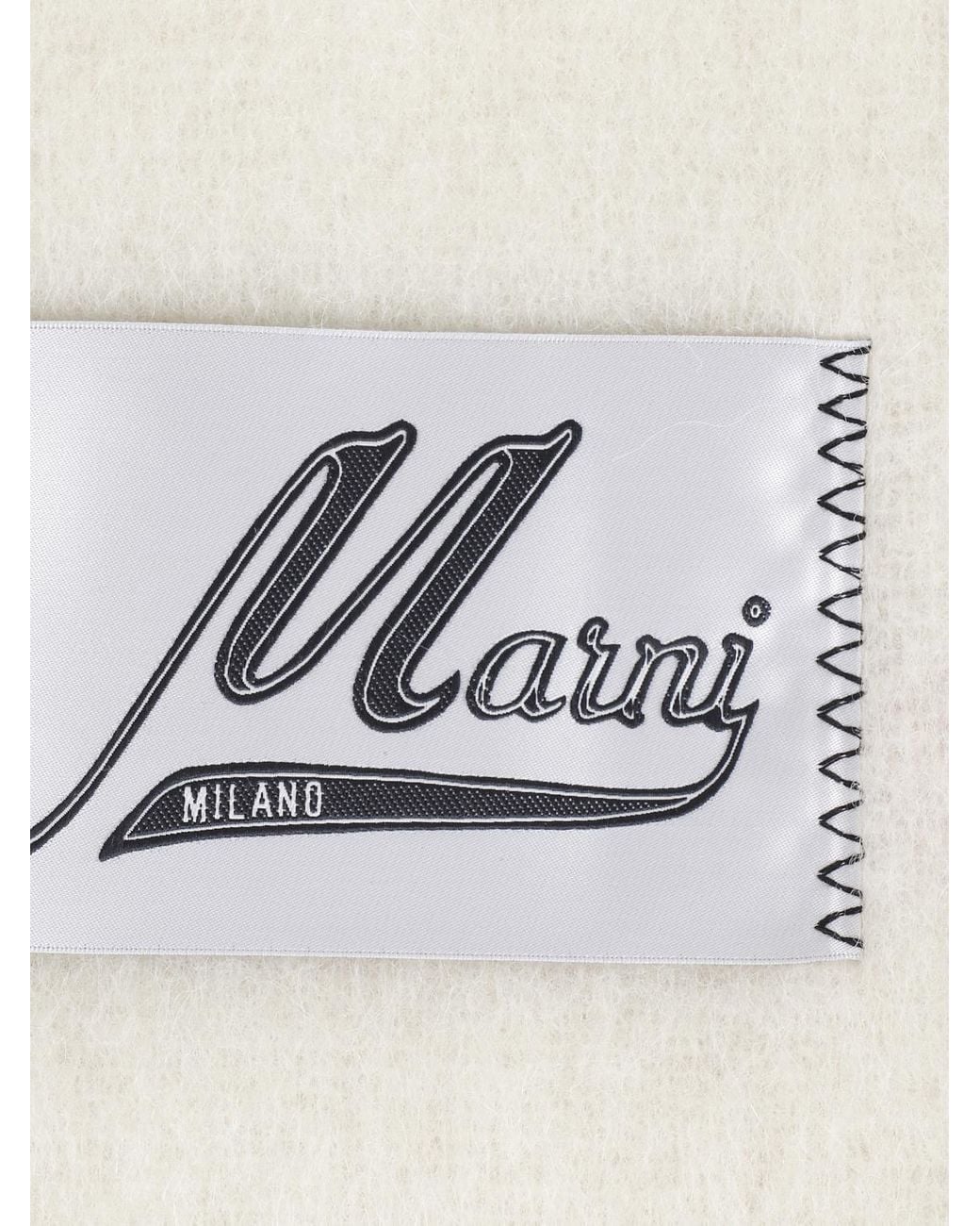 Marni White Scarf