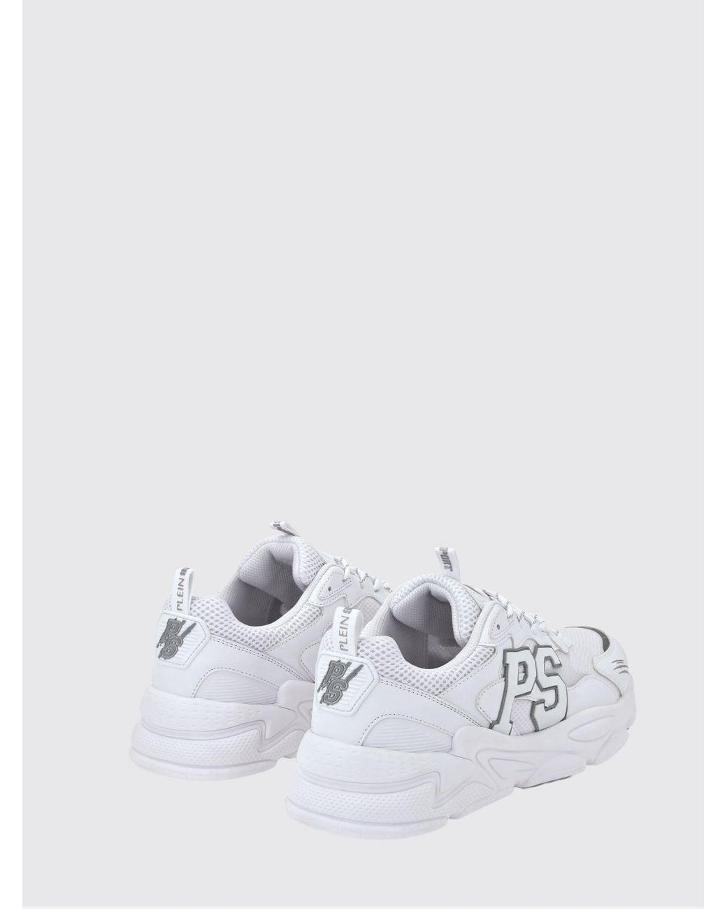 Philipp Plein White Low-Top Sneakers for men