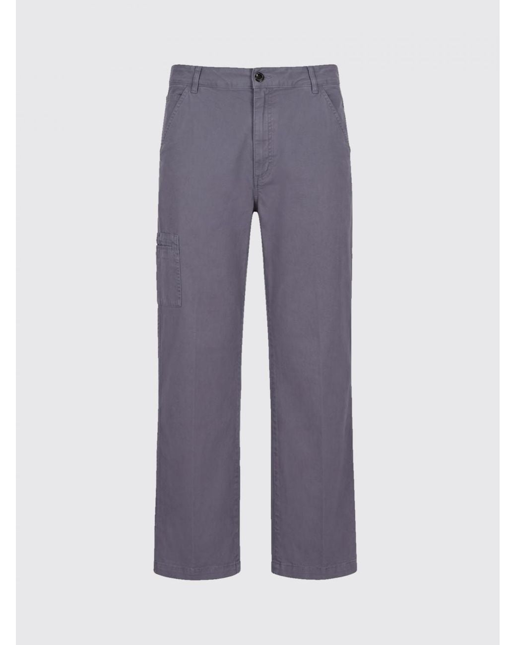 Dries Van Noten Purple Straight-Leg Stretch Cotton Carpenter Trousers for men
