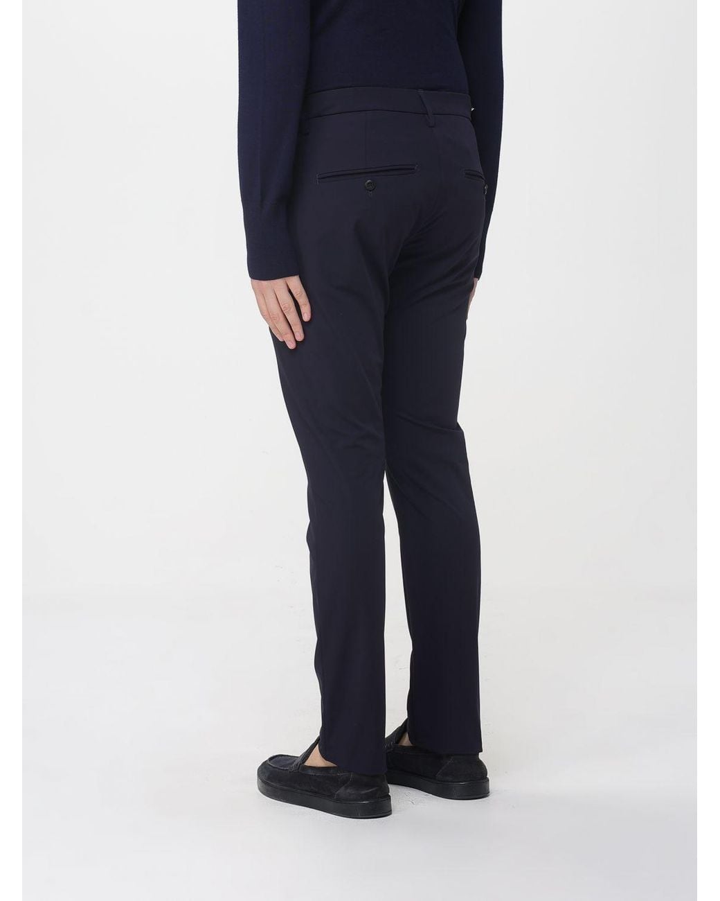 Dondup Blue Chino Pants for men