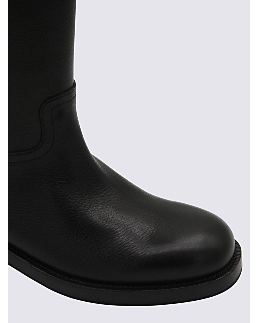 Church's Black Flat Ankle Boots