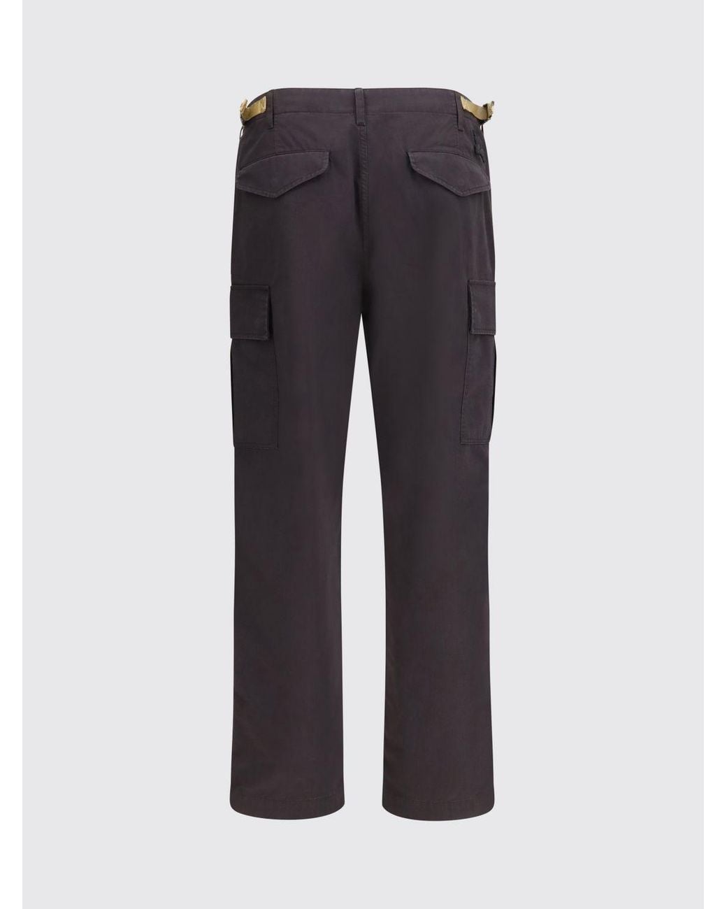 Burberry Blue Straight-Leg Cargo Trousers for men