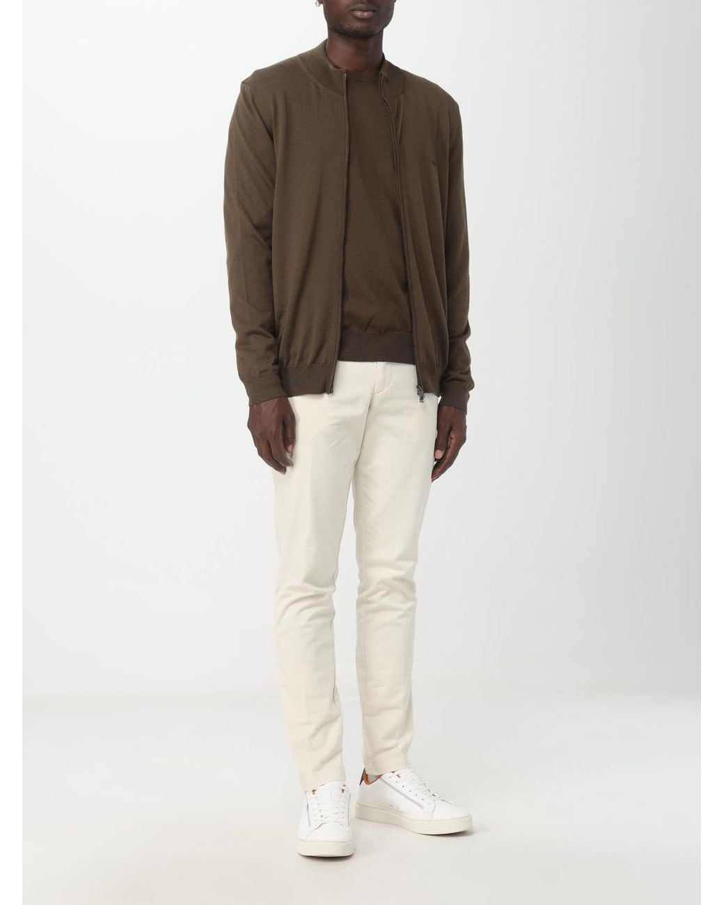Boss Brown Sweater for men