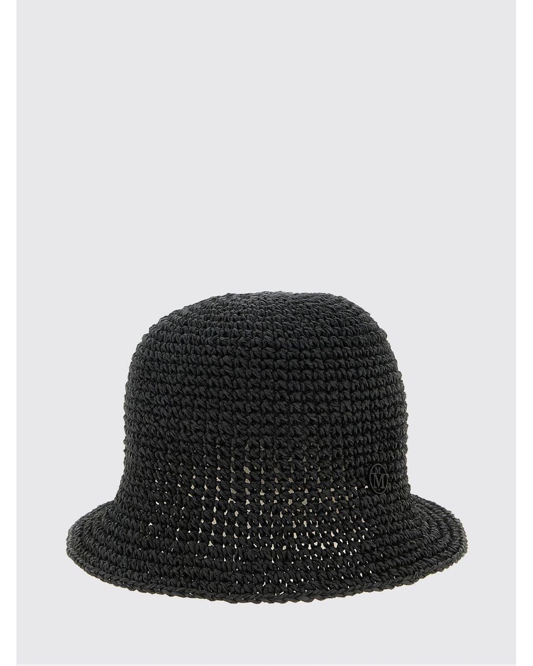 Maison Michel Black 'pablo' Hat