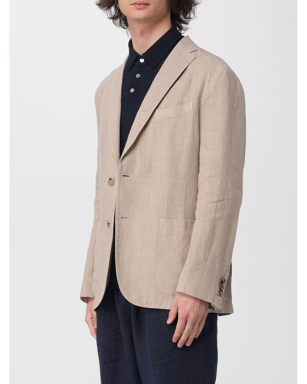 Boglioli Natural Jacket for men