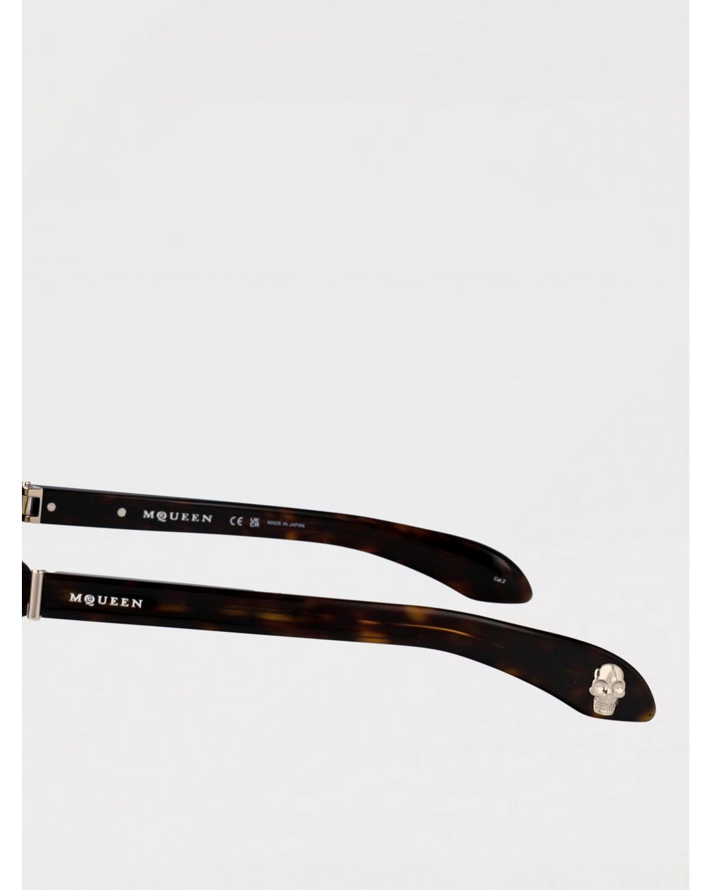 McQueen Brown Am0505S Acetate Sunglasses