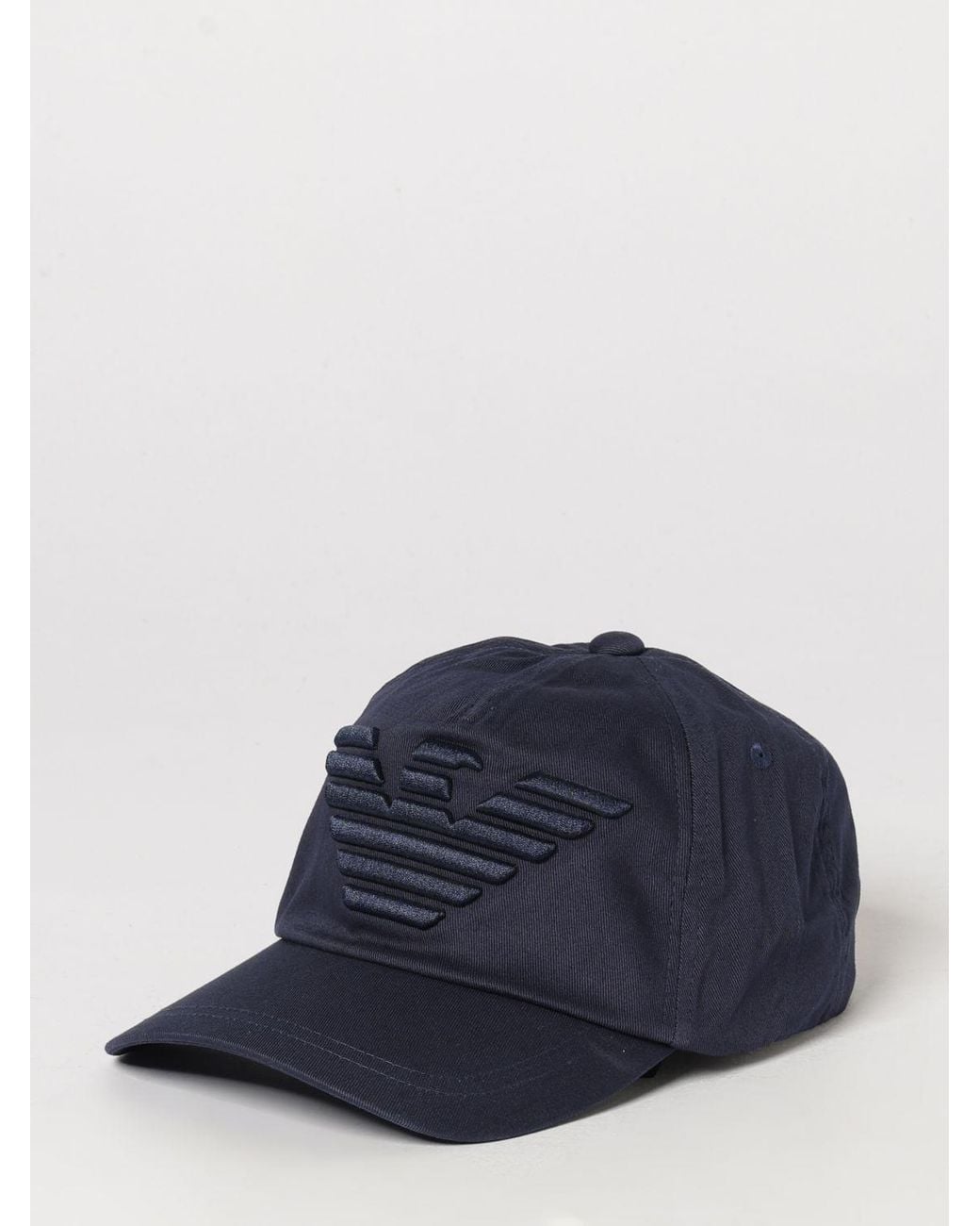 Emporio Armani Blue Hat for men