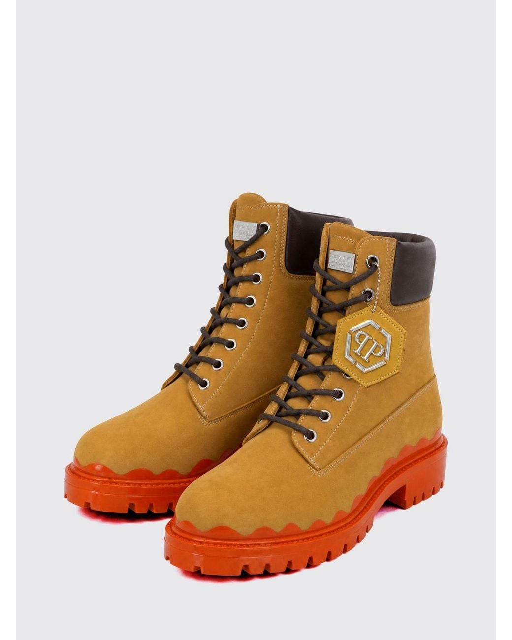 Philipp Plein Orange Boot for men