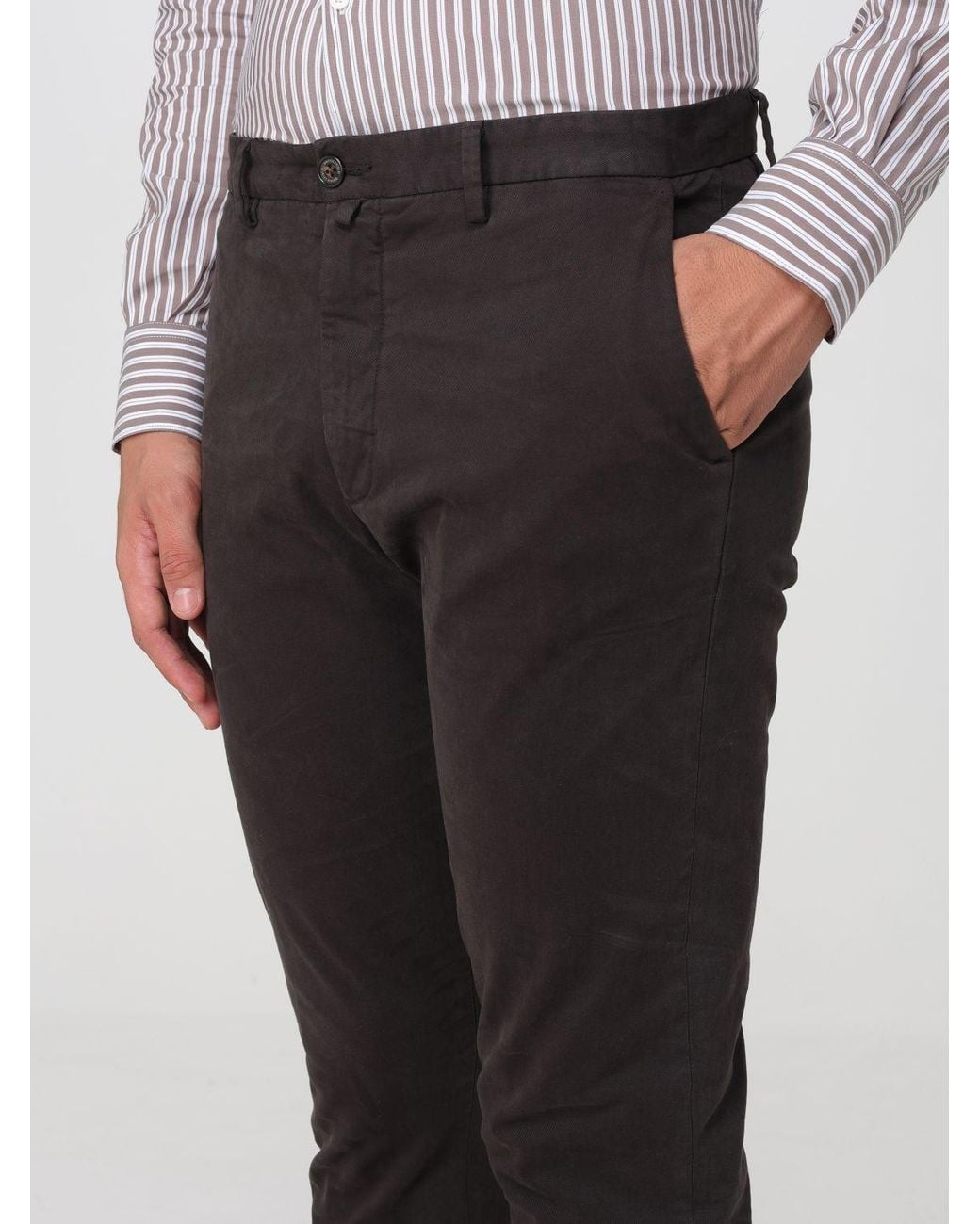 Brooksfield Gray Pants for men