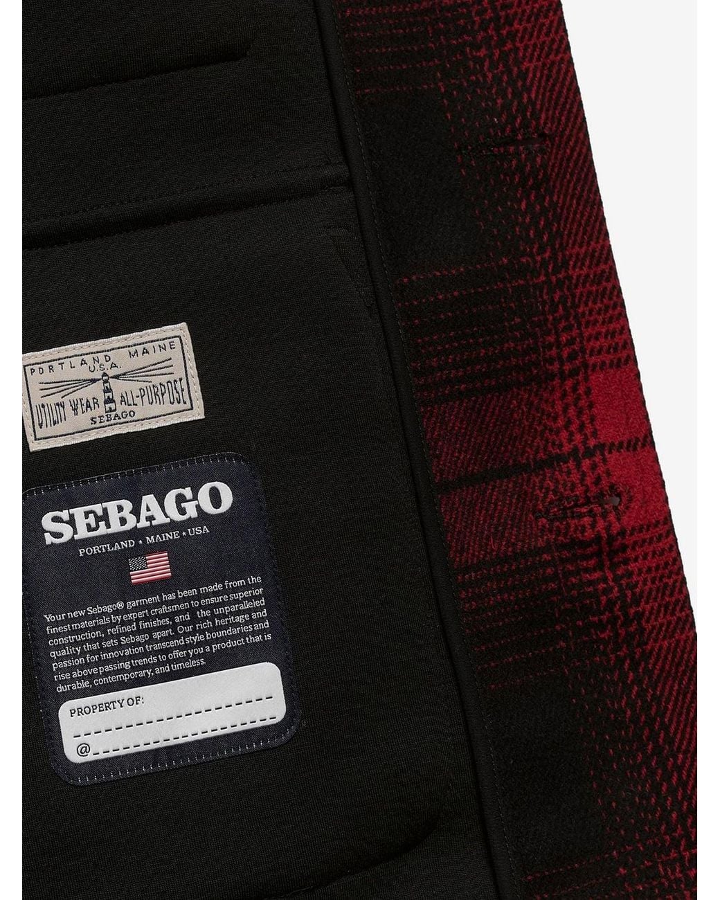 Camicia Uomo di Sebago in Red da Uomo