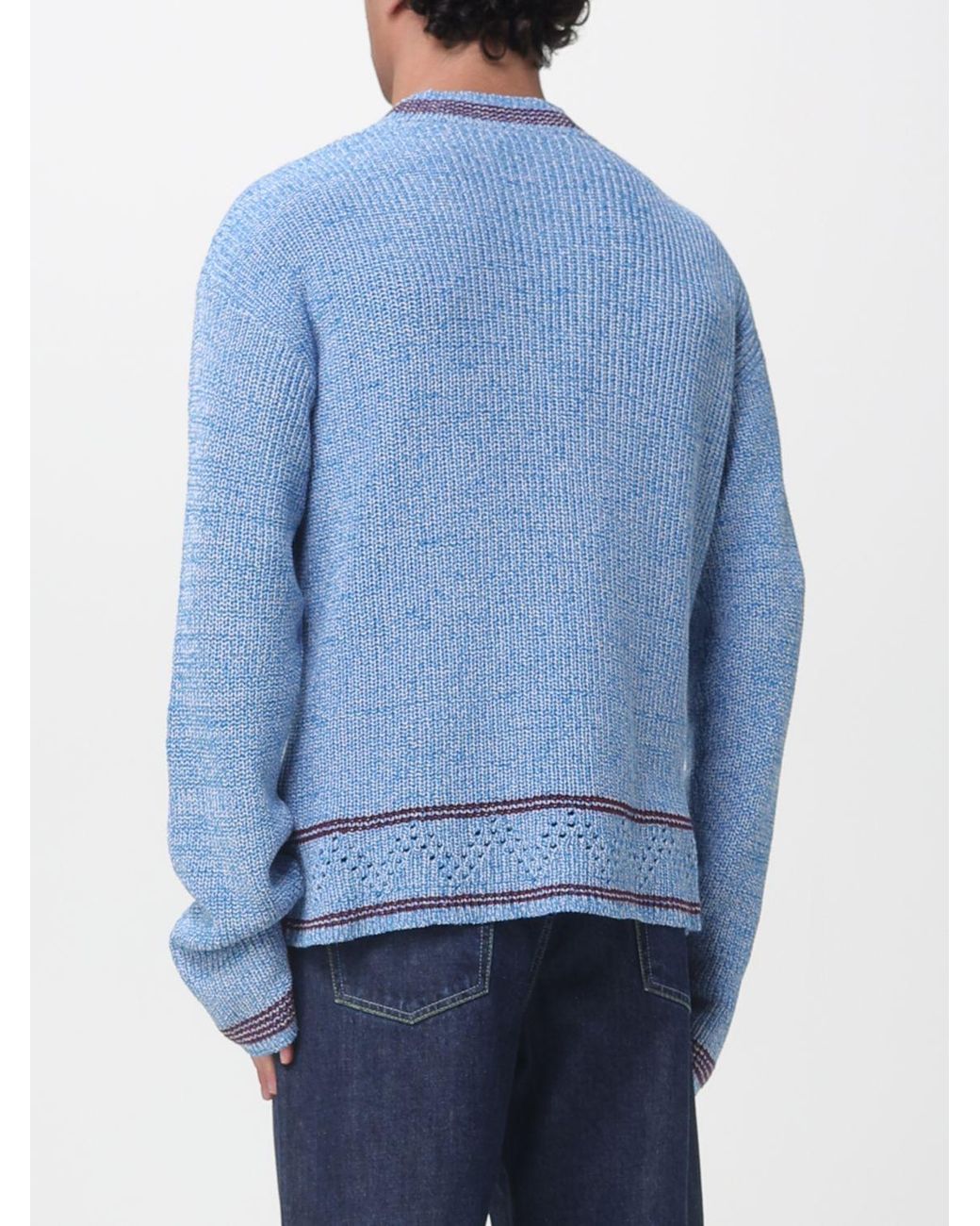 Pullover Girocollo di Marni in Blue da Uomo