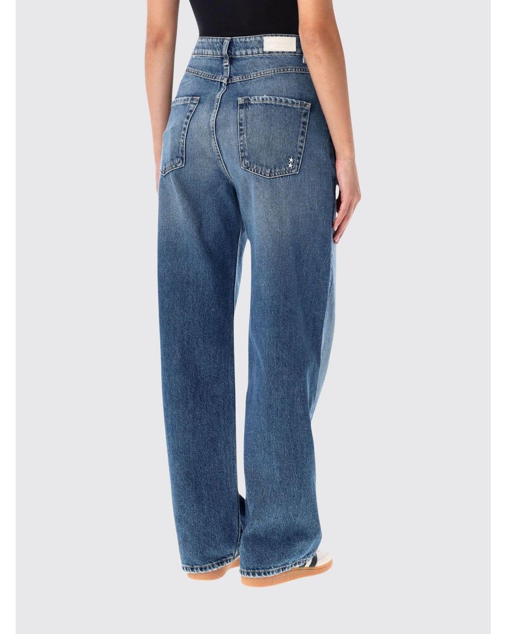 ICON DENIM Blue Poppy High-Waisted Wide Leg Jeans