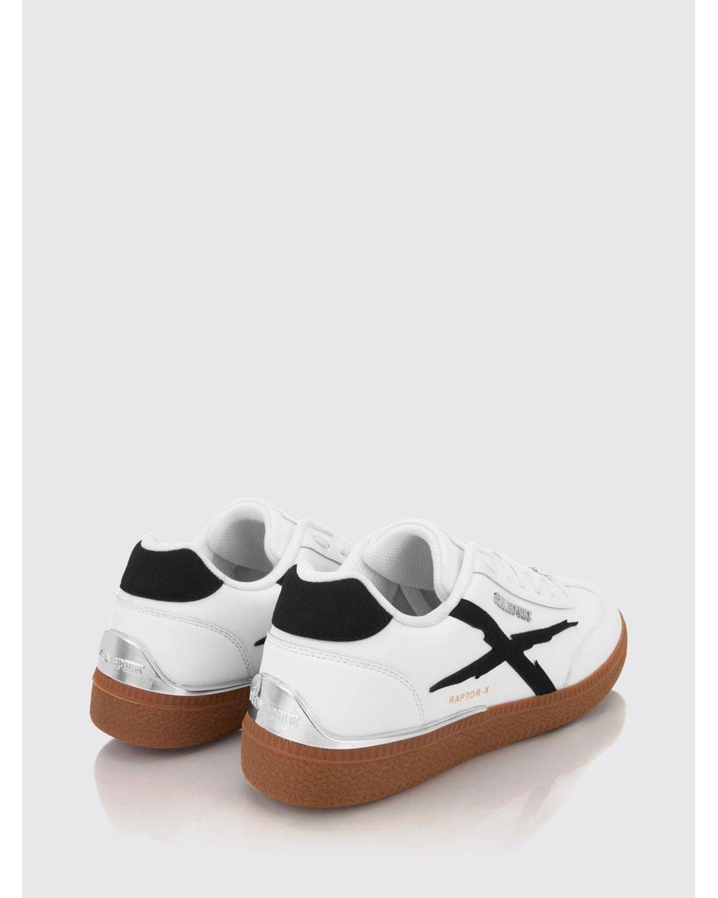 Philipp Plein White Raptor-X Leather Sneakers for men