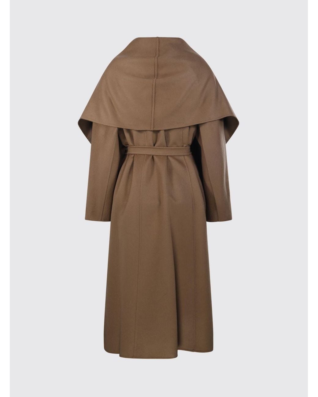 Max Mara Natural Long Robe Coat