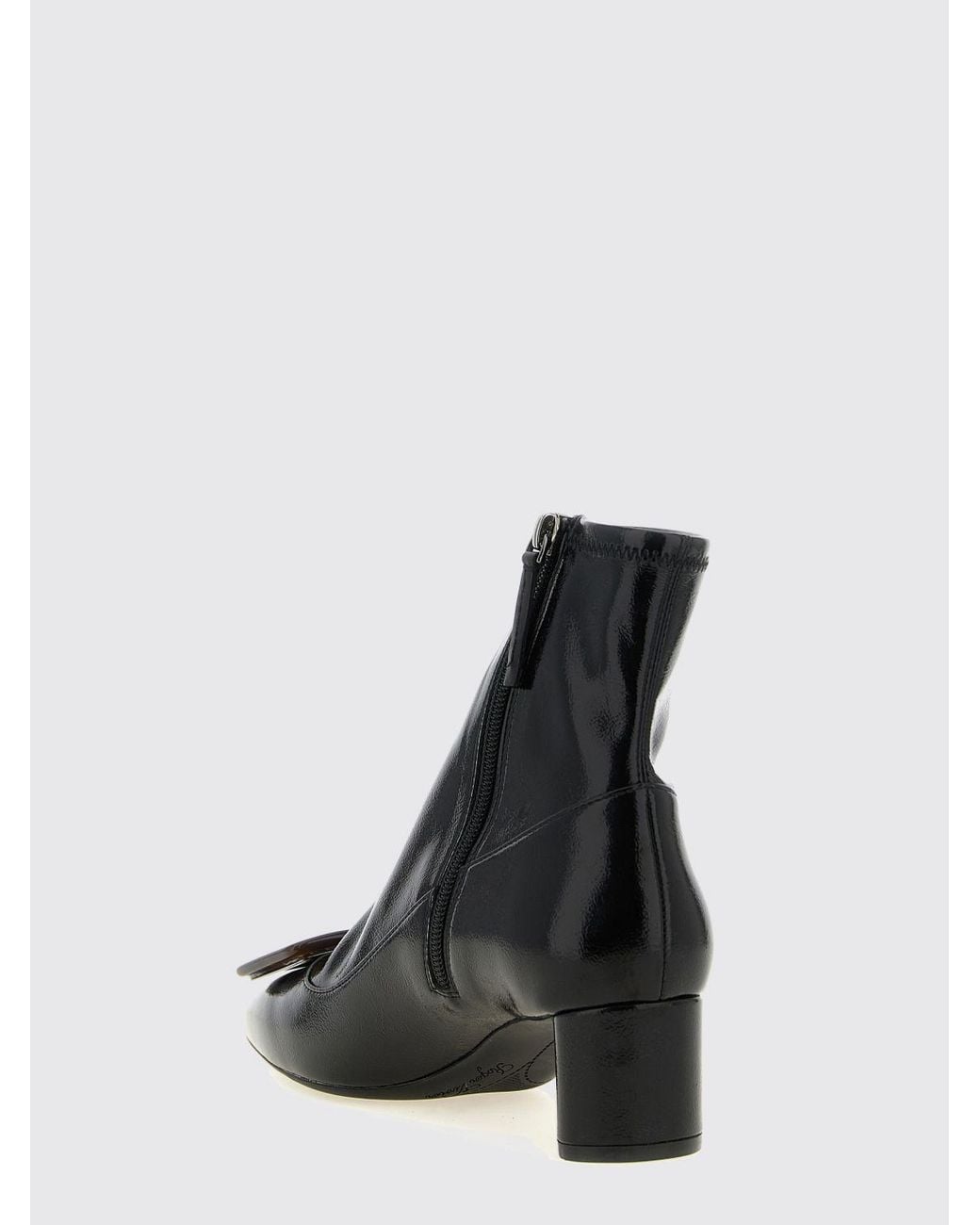 Roger Vivier Black Belle Vivier Ankle Boots