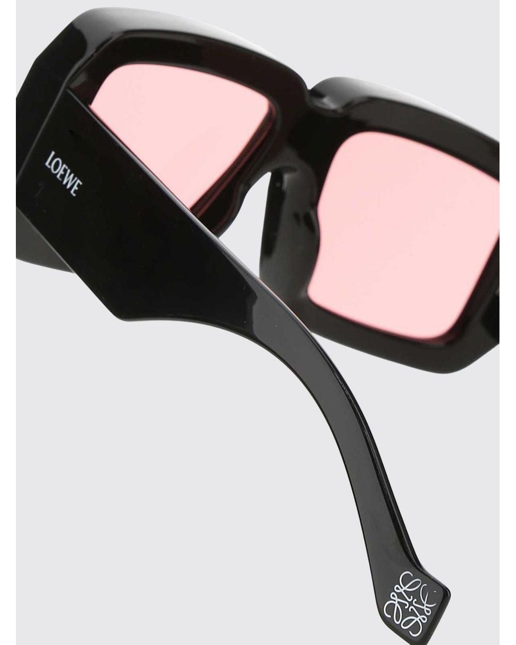 Loewe Multicolor Rectangular Aviator Sunglasses for men