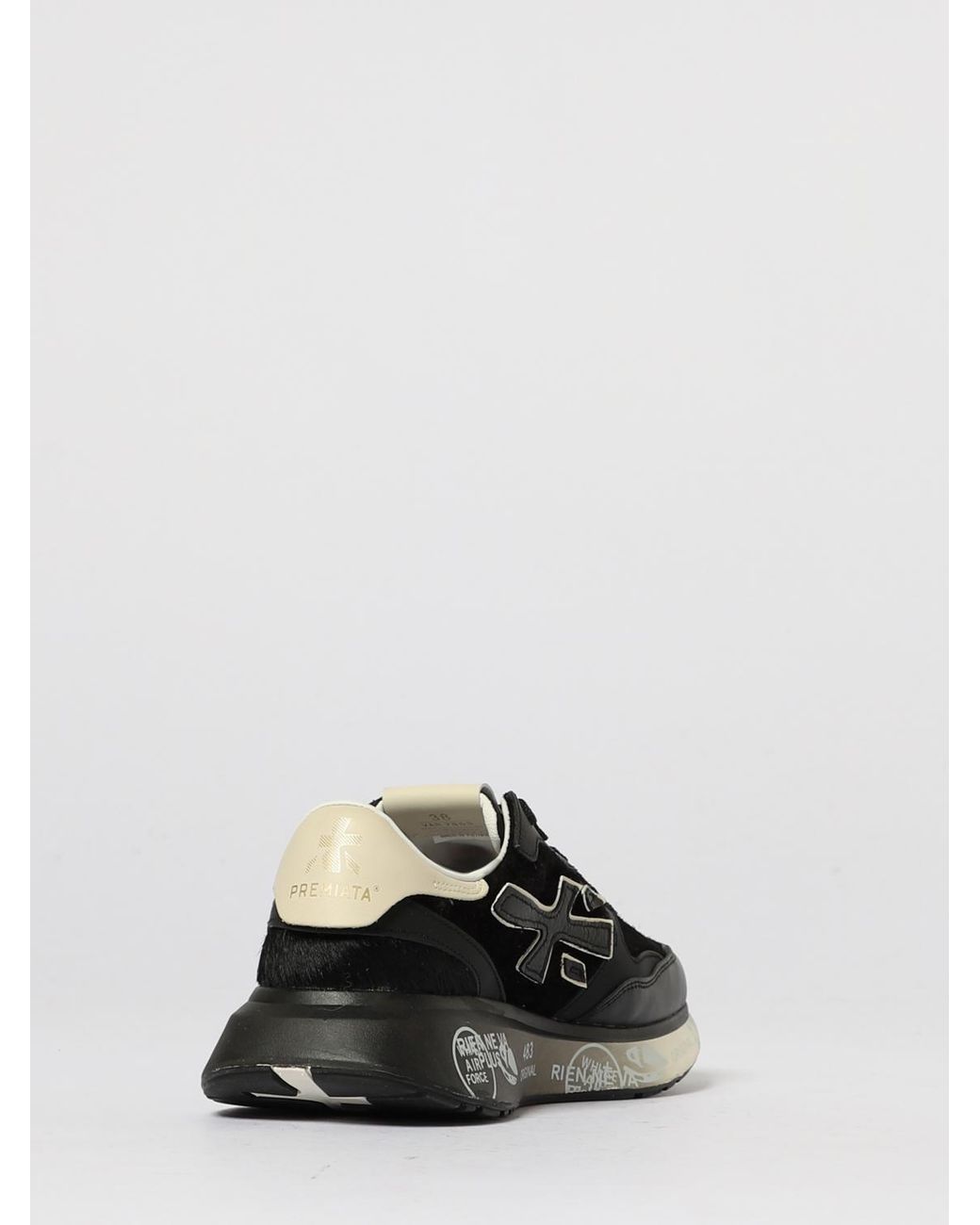 Premiata Black Trainers