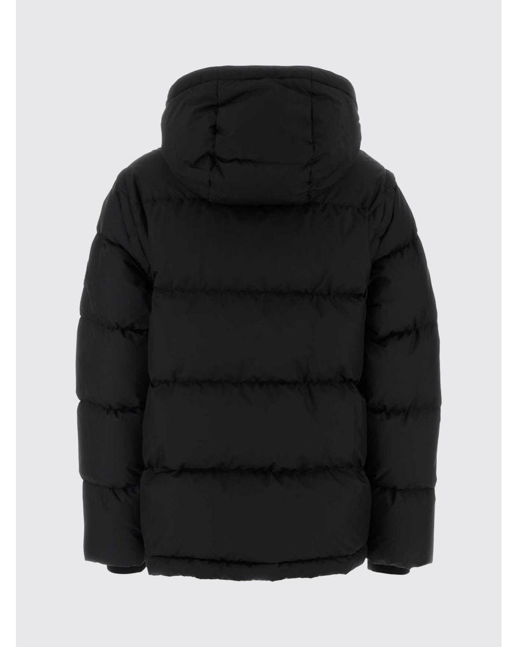 Burberry Black Quilted Hooded Puffer Jacket for men