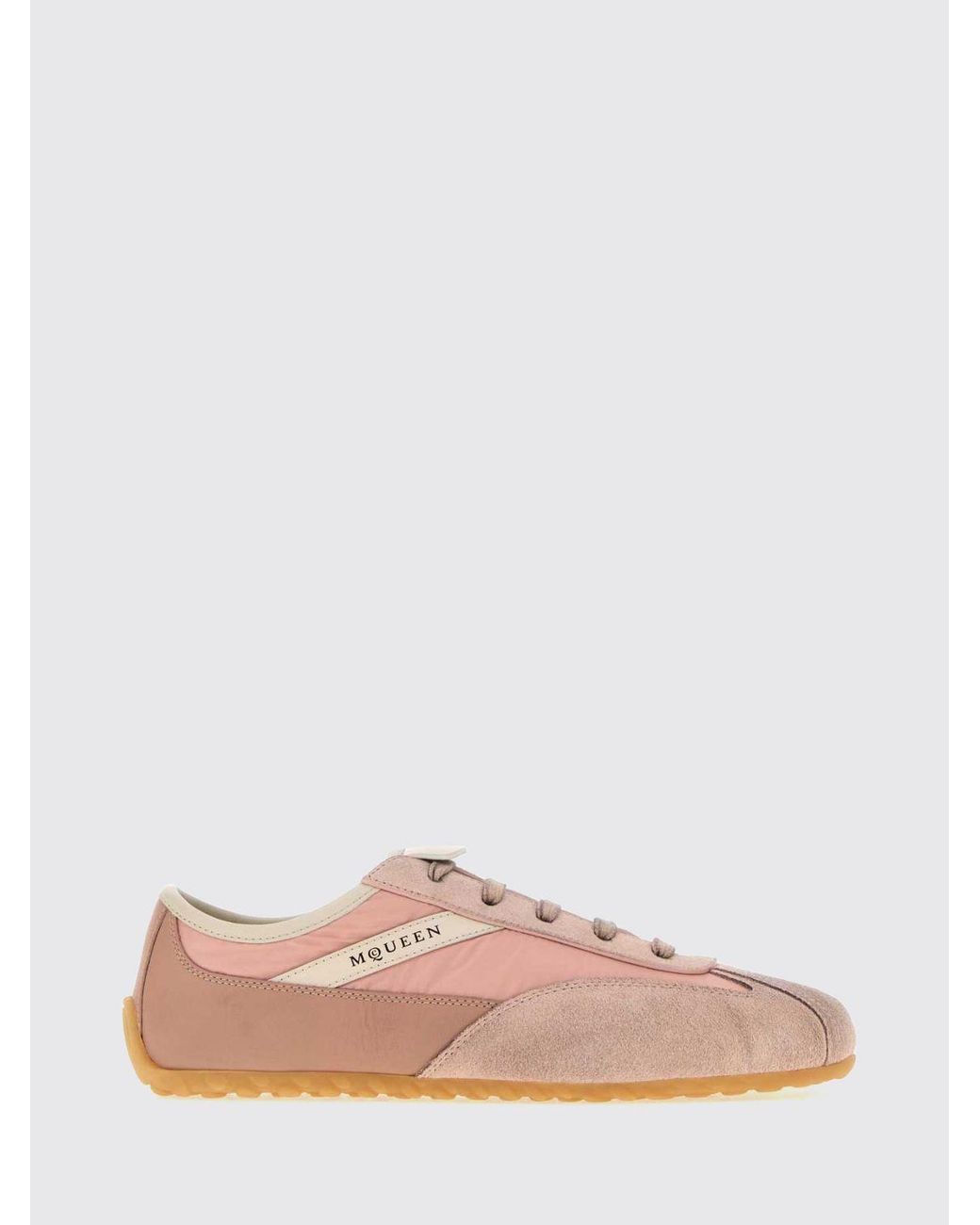McQueen Pink Bicolor Boxe Sneakers