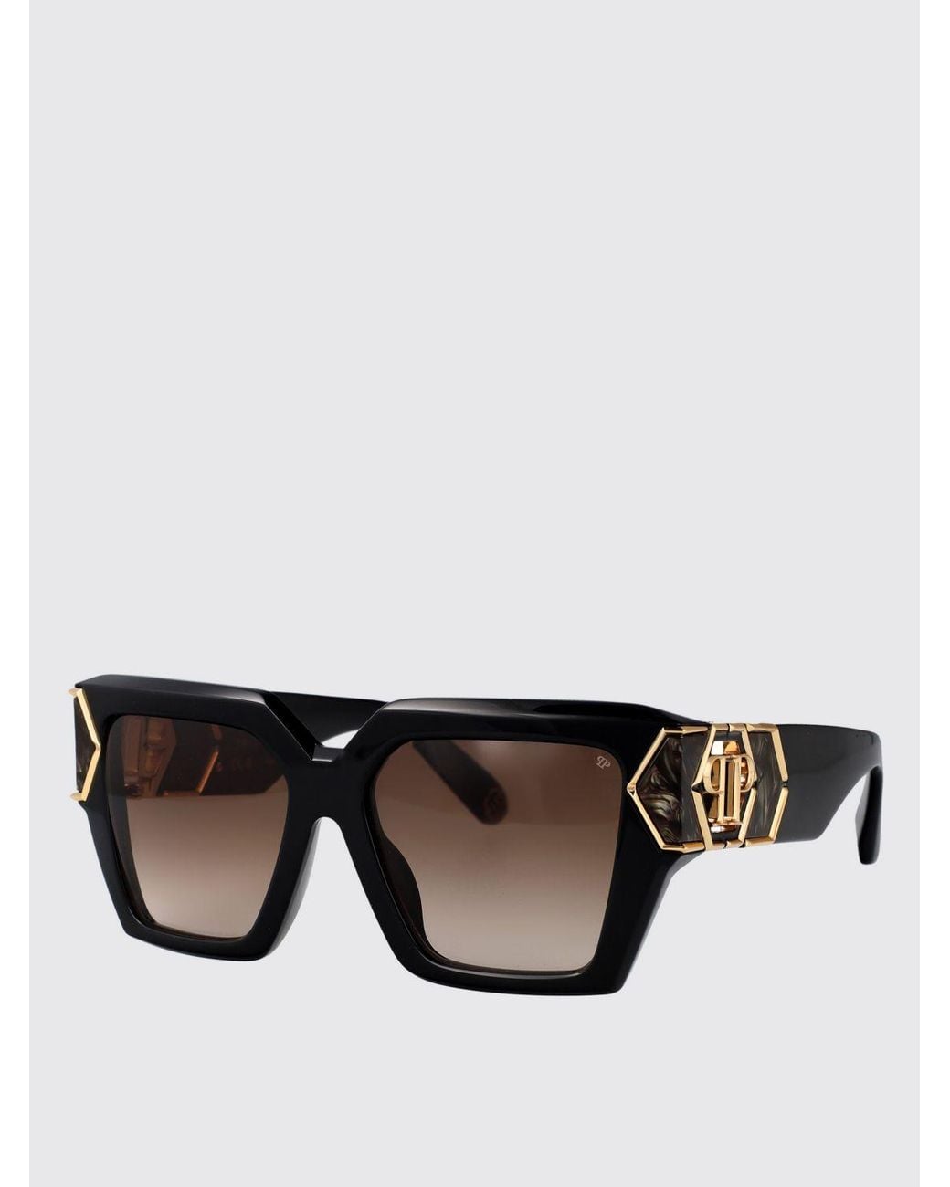 Philipp Plein Black Sunglasses