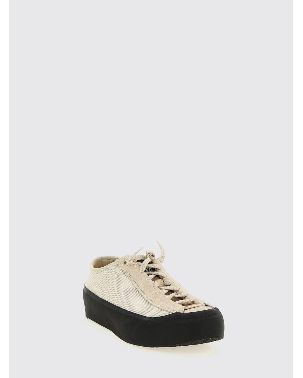 Stone Island White S100010 Poly Mesh Sneakers for men