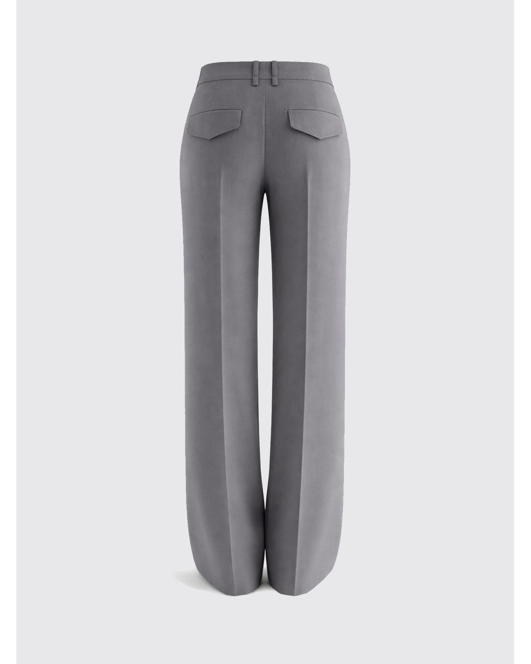Jil Sander Gray Wool Pants