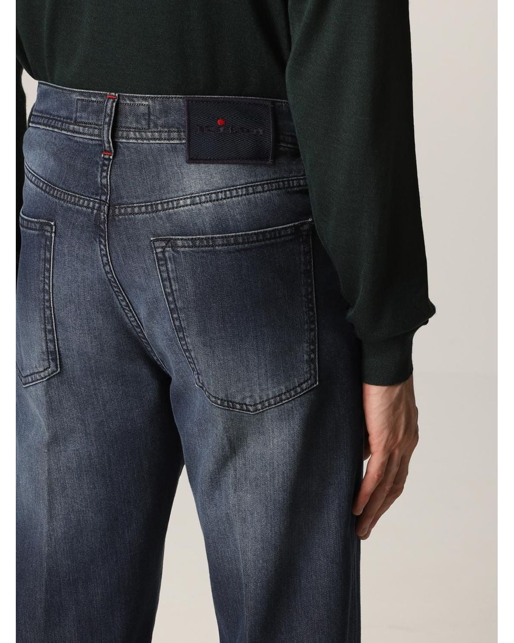 Kiton Blue Jeans for men