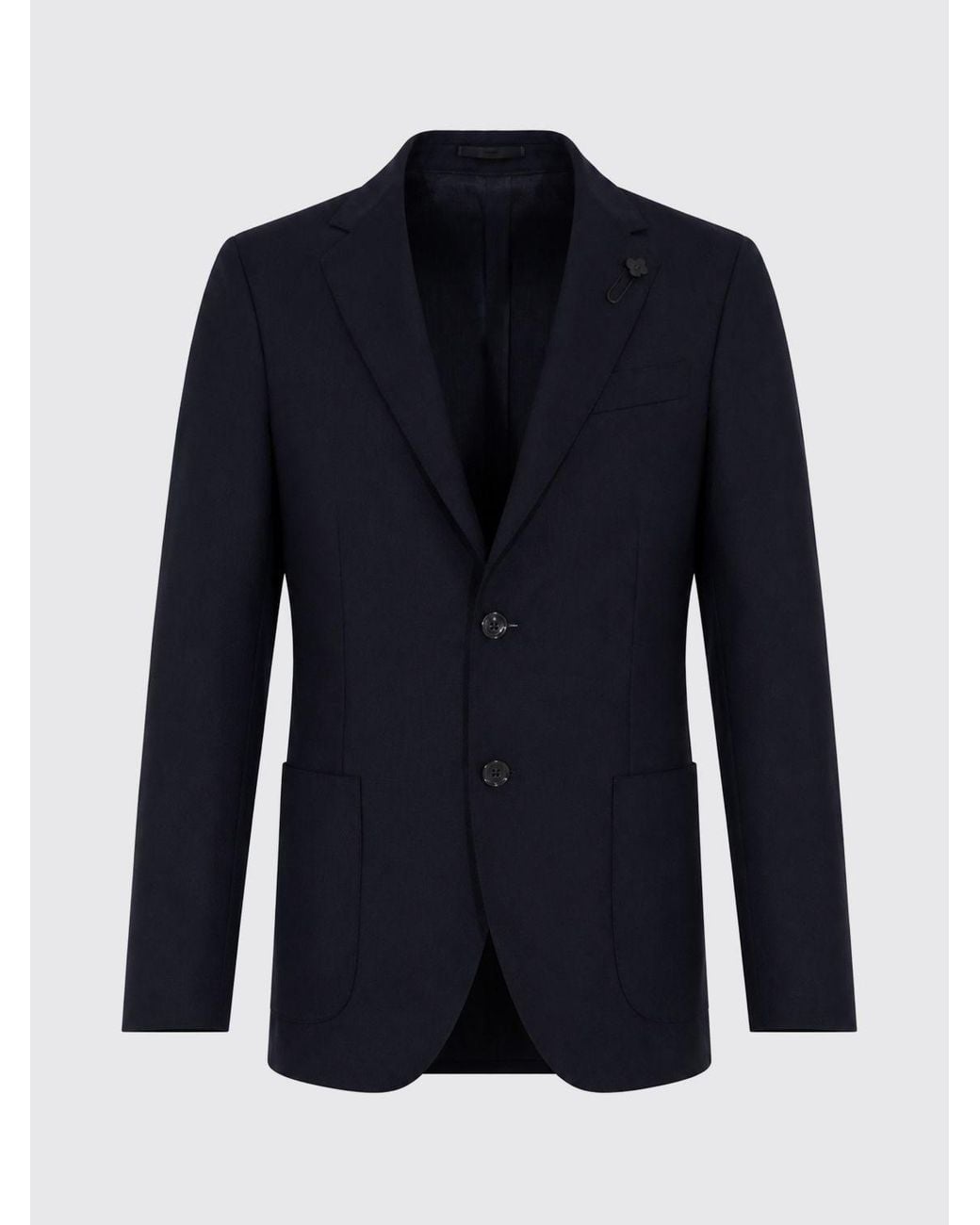 Lardini Blue Jacket for men