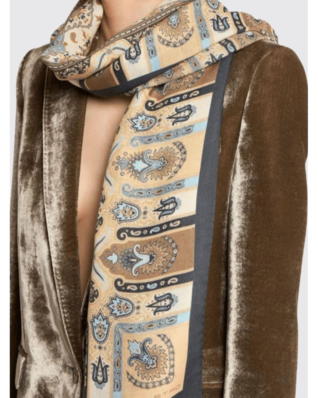 Etro Natural Schal Damen