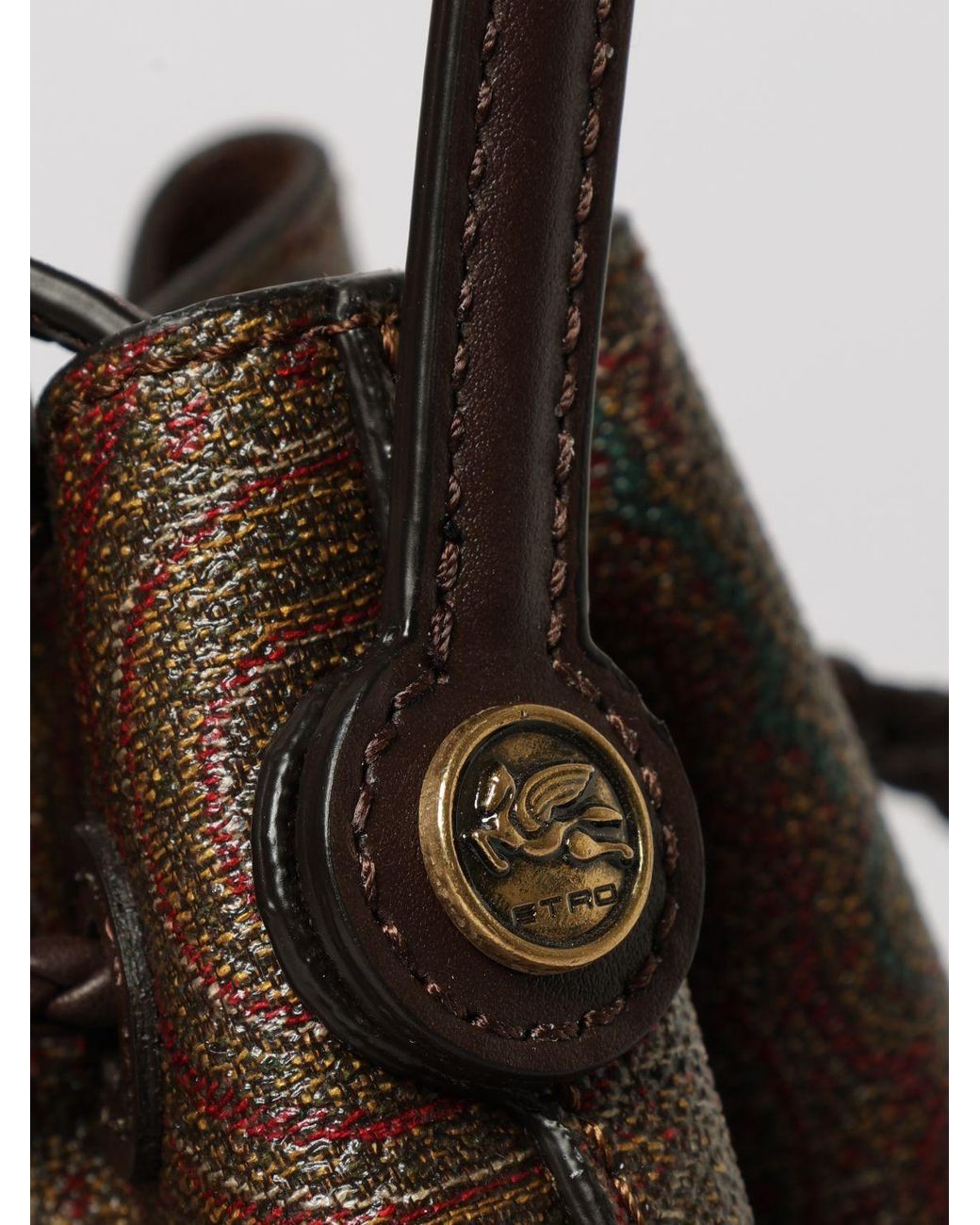 Etro Brown Shoulder Bag