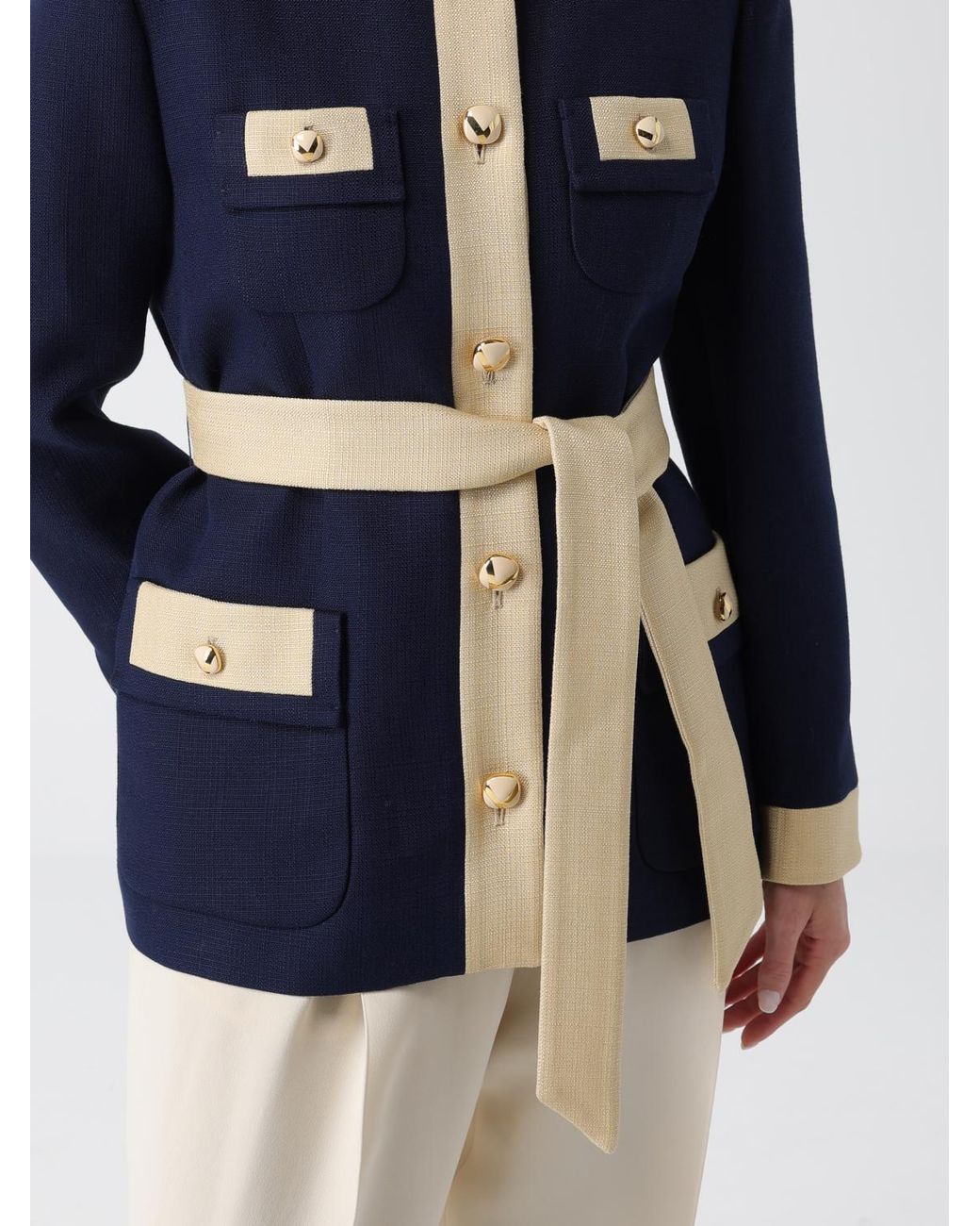 Valentino Blue Caban 38