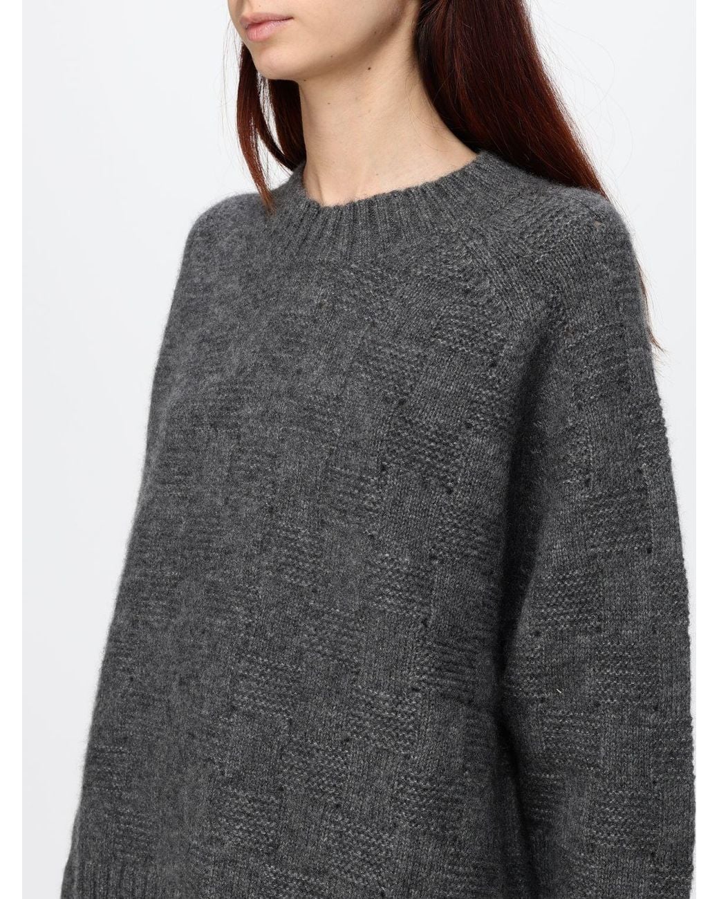 Allude Gray Sweatshirt