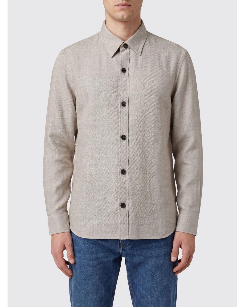 Zegna Gray Shirt Jacket for men