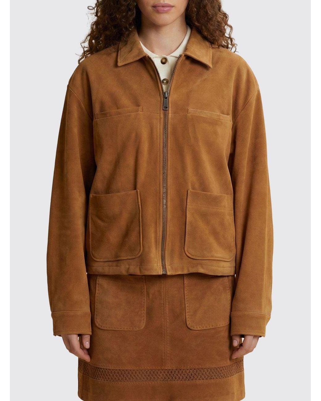 La Martina Brown Suede Jacket