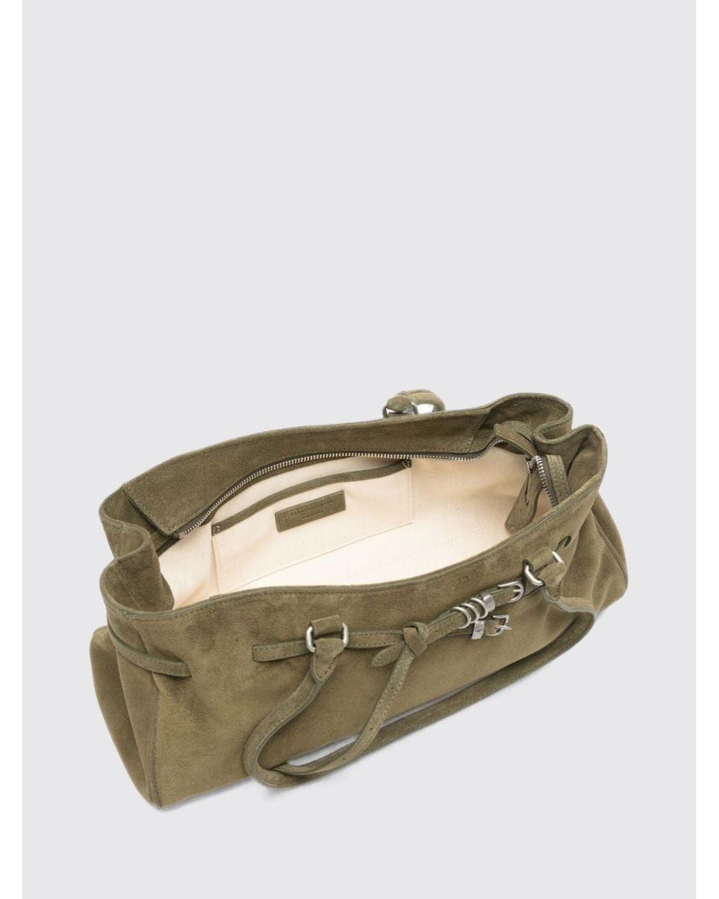 MARGE SHERWOOD Green Soft Grandma Shoulder Bag