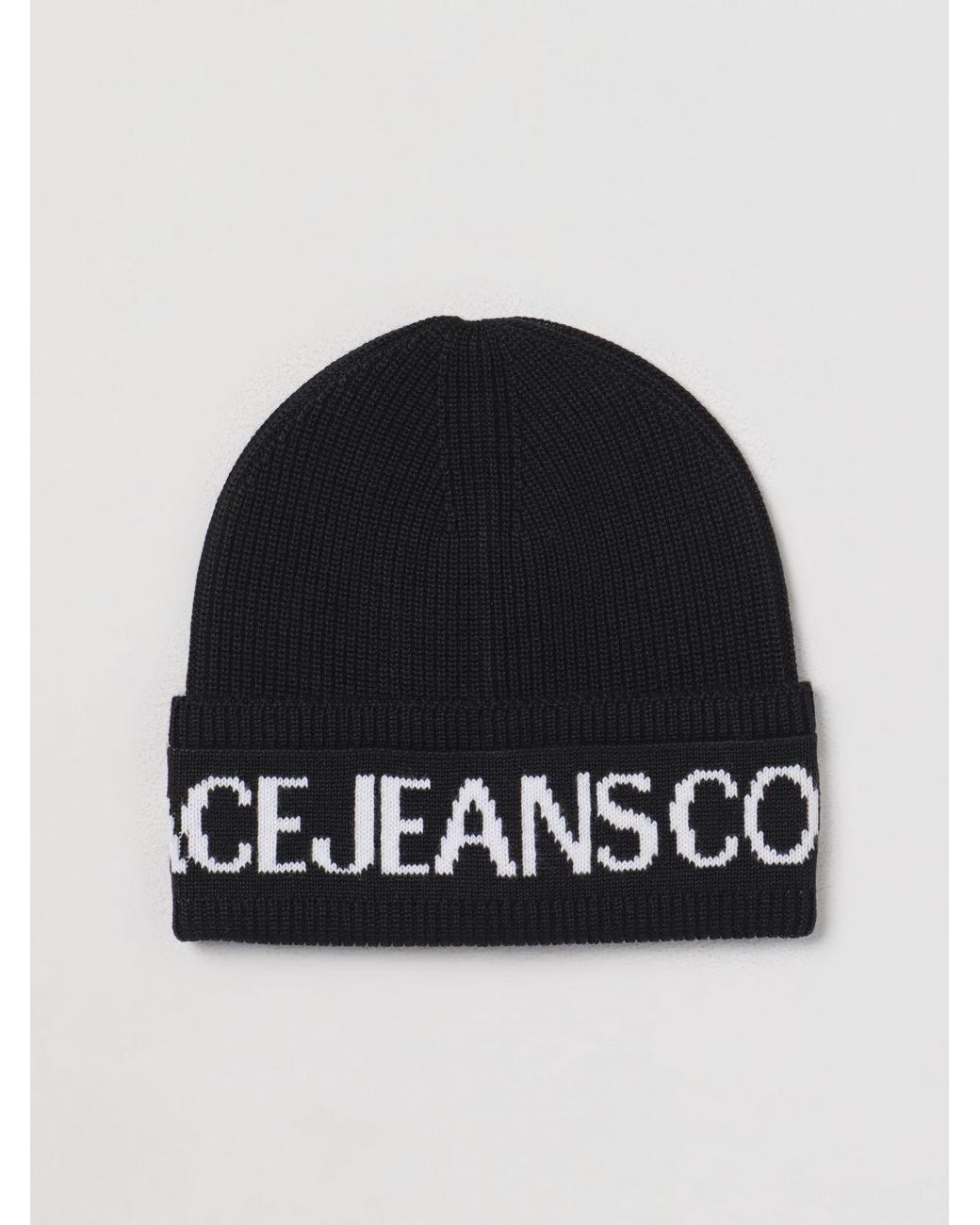 Gorro Hombre Versace Jeans Couture de hombre de color Black