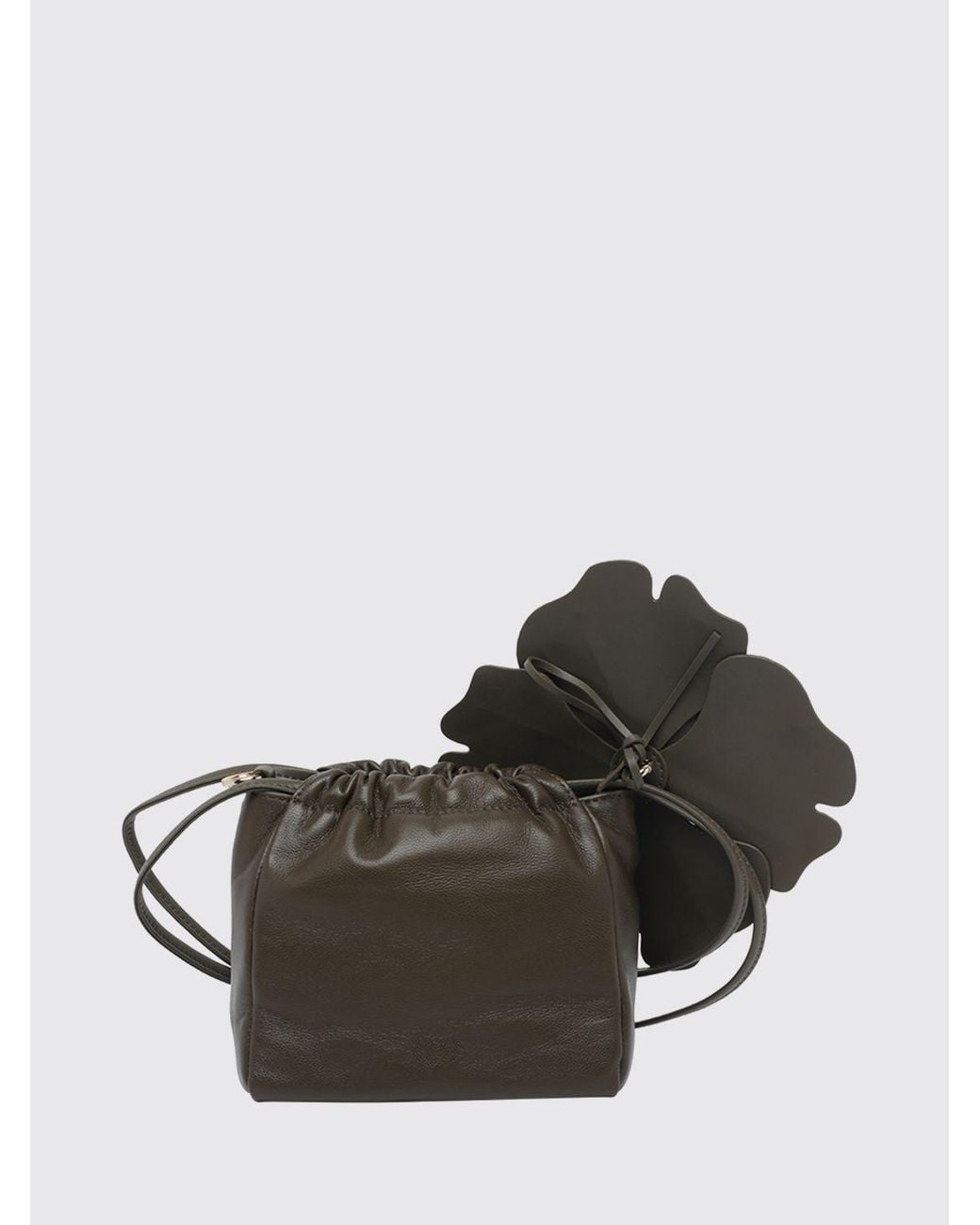 Pinko Green Clutch