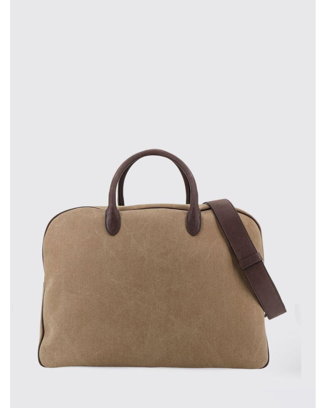 Orciani Safari Wildleder-Koffer in Brown für Herren